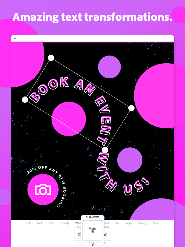 ‎Adobe Express: Graphic Design Screenshot