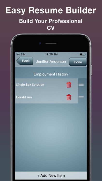 Easy Resume Builder : CV Maker screenshot-7