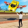 Flying Taxi Driving Car Game