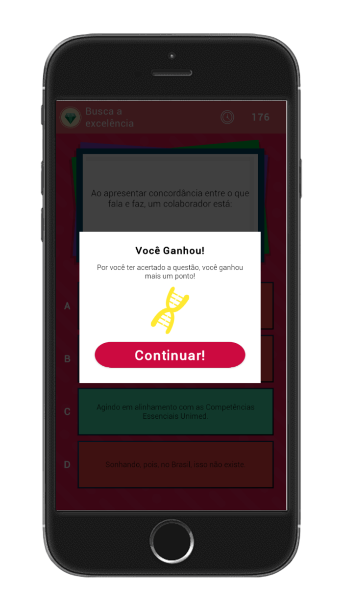 Jogo das competências Unimed