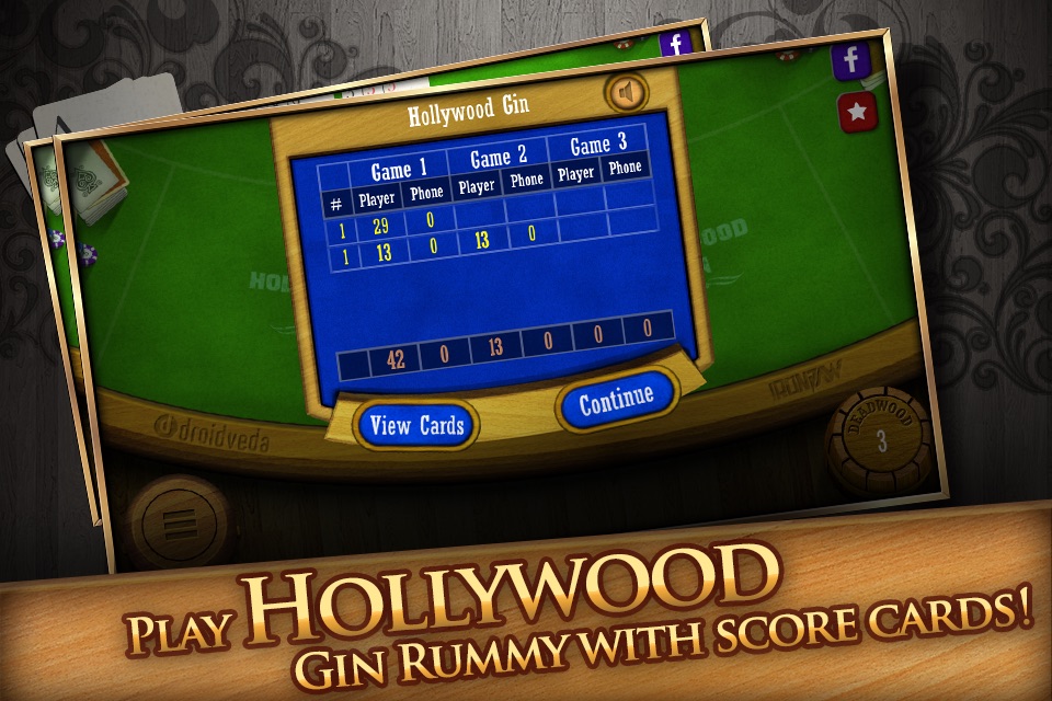 Gin Rummy Online screenshot 3