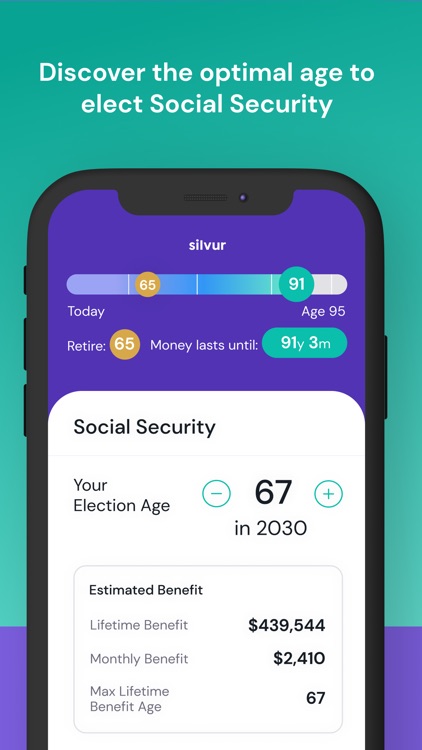 Silvur: Retirement Planner screenshot-5