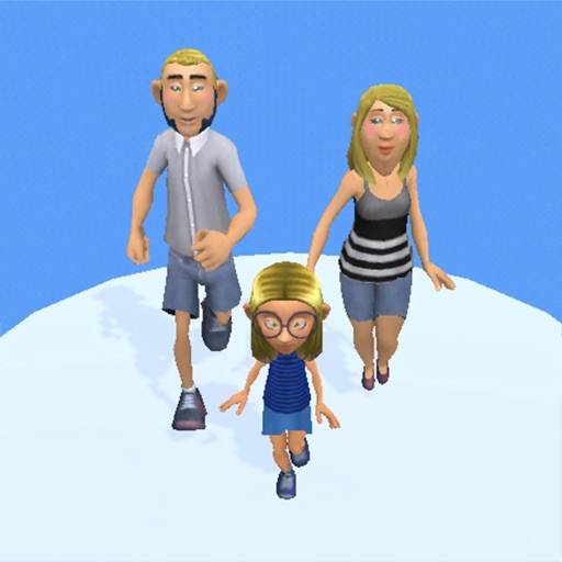 Parents Run 3D: Doll Designer iOS App