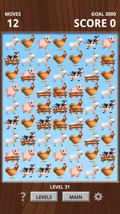 Farm Animal Match 3 Game screenshot-3