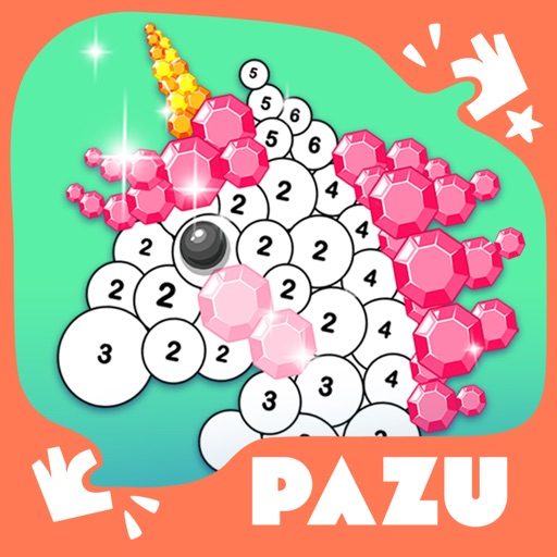 Color by number games for kids by Pazu Games Ltd