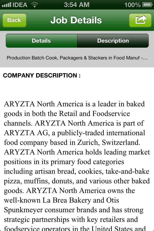 CareersInFood.com Job Search screenshot 3