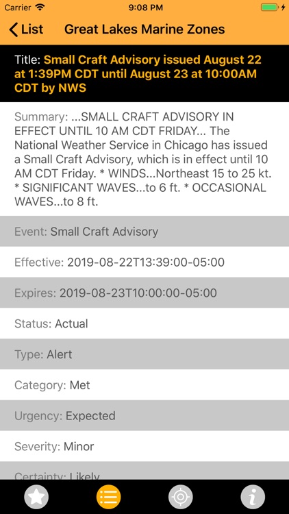 NOAA Alerts Weather screenshot-3