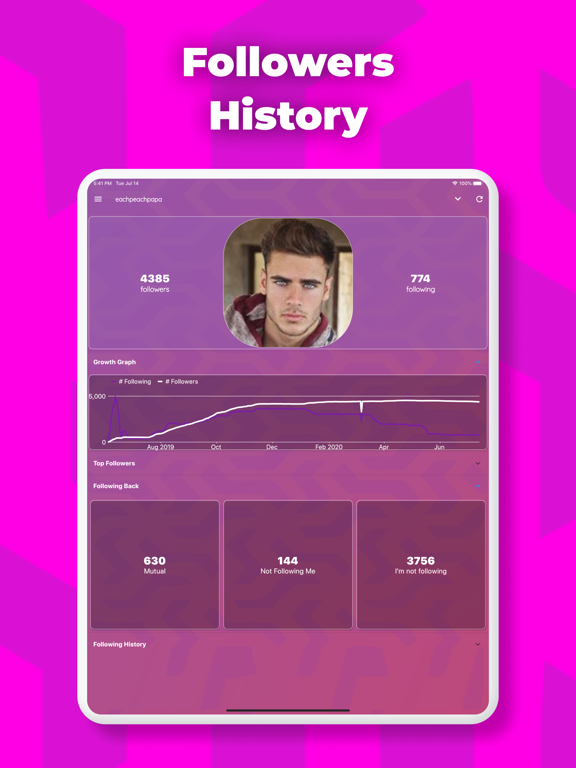 Screenshot #4 pour IG Analyzer Unfollowers Trackr