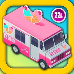 Ice Cream & Fire Truck Games