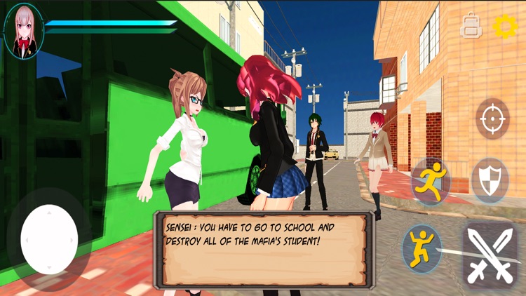 Anime High School Detective 3D screenshot-8