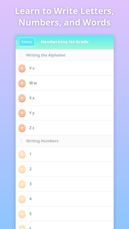 Learn Handwriting 1st Grade screenshot-6
