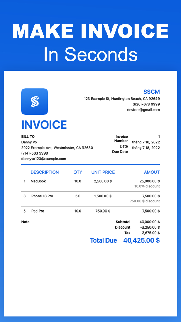 Invoice Maker - Easy  Simple