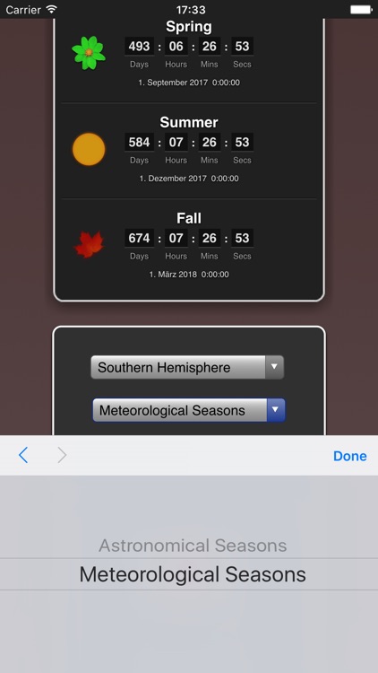 Seasons App