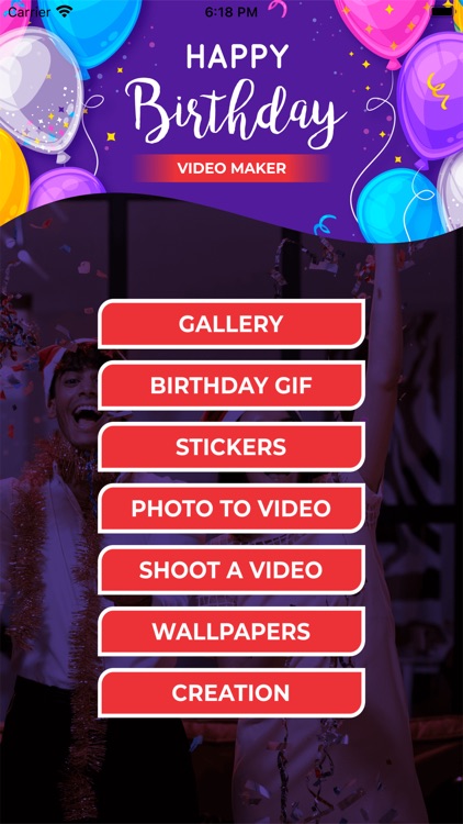 Happy Birthday Video Maker screenshot-1