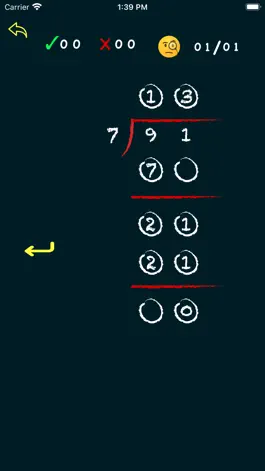 Game screenshot Math Division ÷ Lite apk