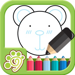 Draw by simple shapes & lines icon