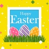 Icon Happy Easter Day Sticker Image