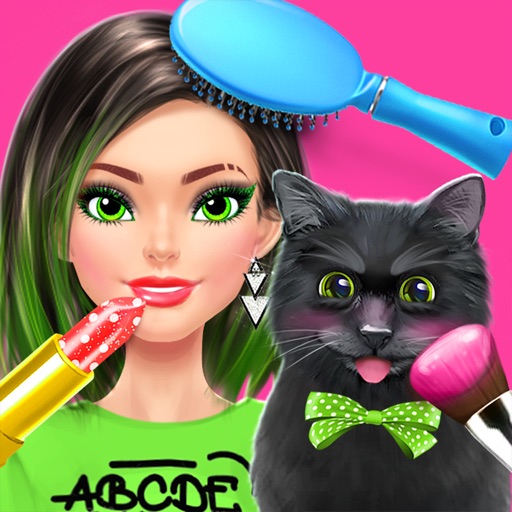 Princess Pet Salon Makeup Game icon