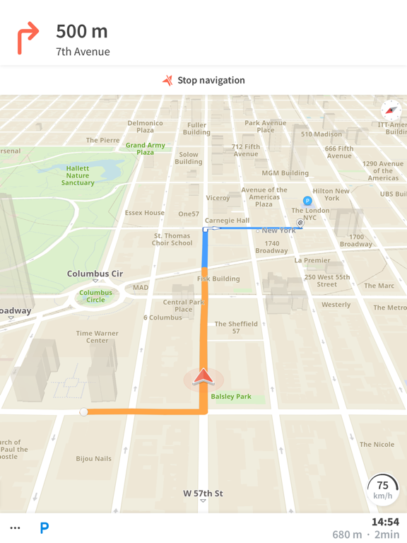 Karta GPS - Offline Maps Nav screenshot 2