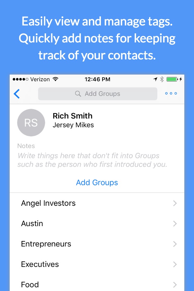 Contact Hub screenshot 2