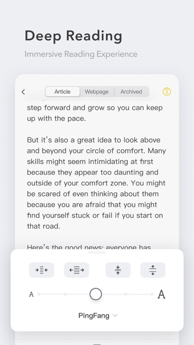 Cubox - Reading & Notes screenshot 4