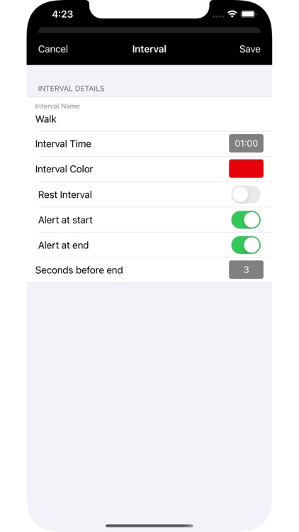 Intervals Timer screenshot-5