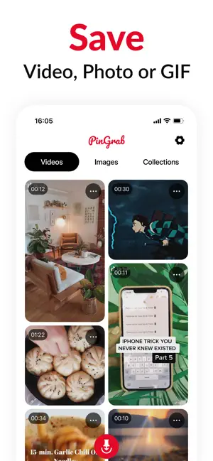 Captura de Pantalla 2 PinGrab: Save & Organize iphone