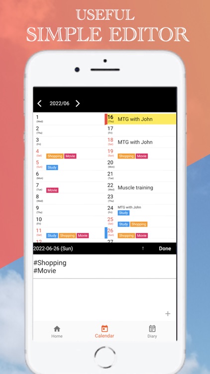 List calendar - Calendar app screenshot-4