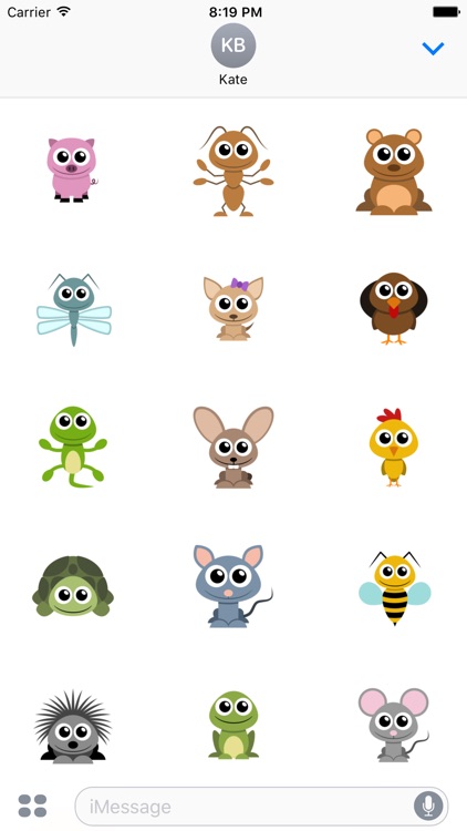 Adorable Animal Stickers screenshot-4