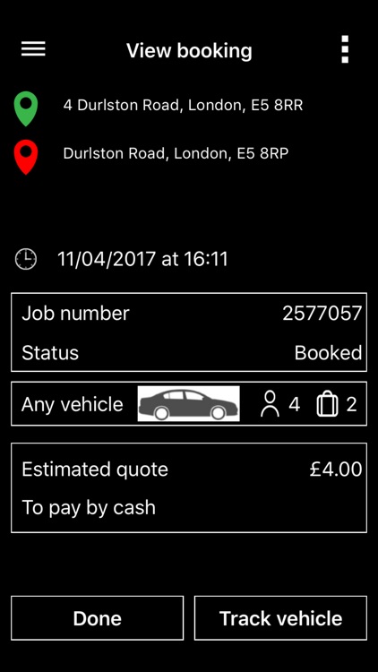 Emess Cars  London's Minicab screenshot-3