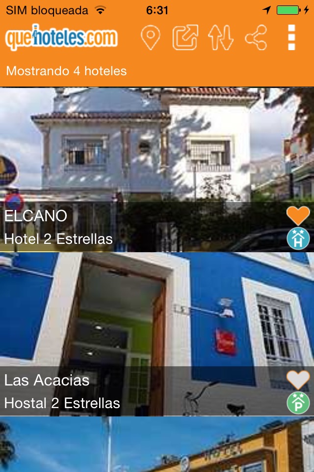 QueHoteles.com screenshot 3