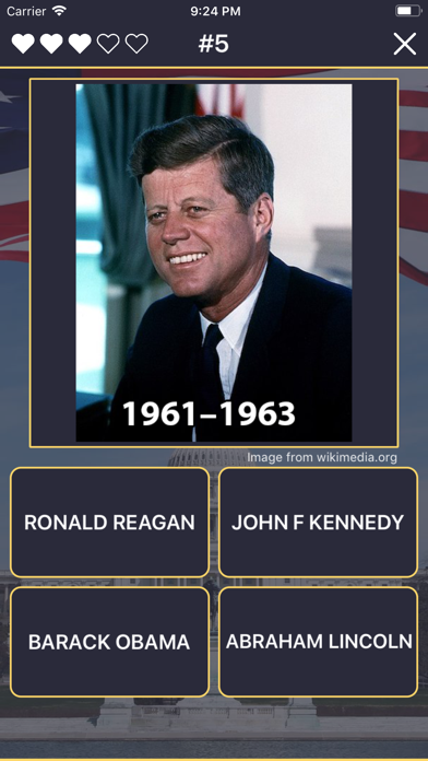 US Presidents - Quiz screenshot 2