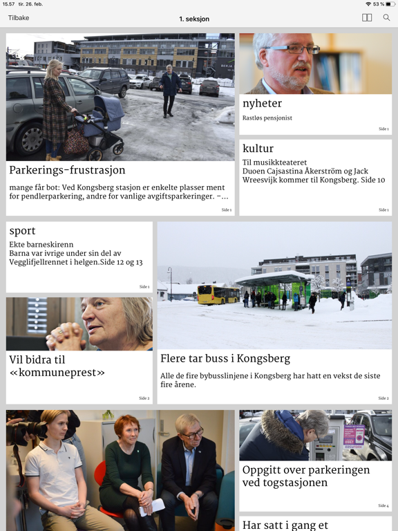 Laagendalsposten eAvis screenshot 4