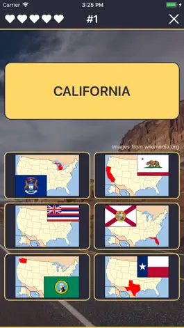 Game screenshot United States of America quiz hack