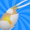 We're very egg-cited to introduce our new game - Egg peeling