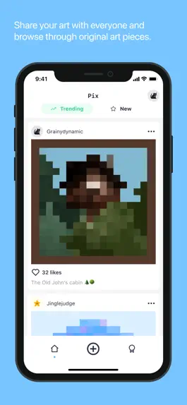 Game screenshot Pix - Share your Art mod apk