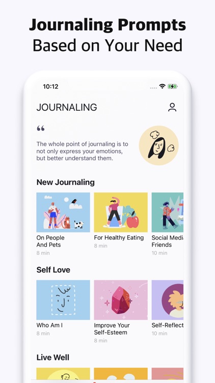 Daily Journal: CBT Self Care screenshot-3