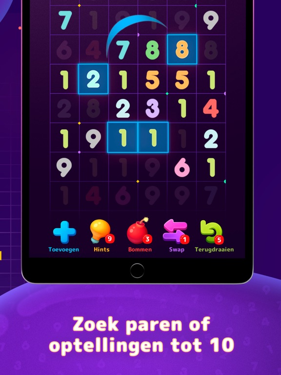 Numberzilla Puzzel Spelletjes iPad app afbeelding 2