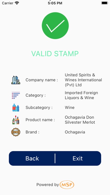 Excise Tax Stamp Validator