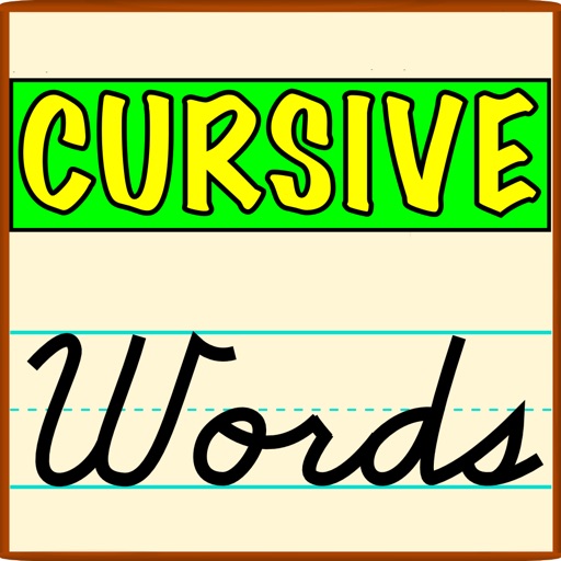 Cursive Words iOS App