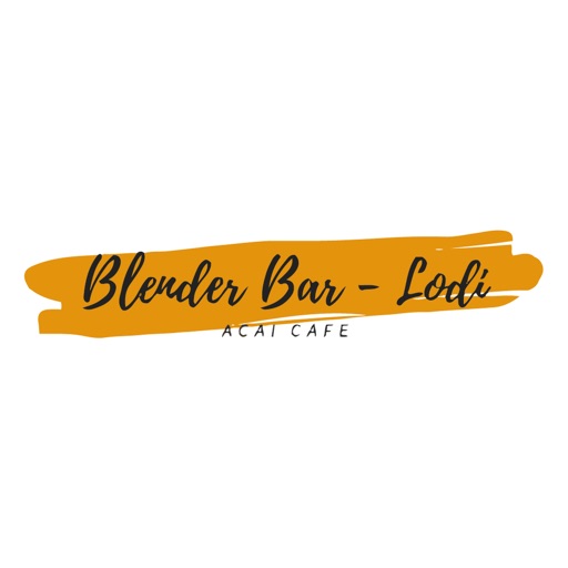 Blender Bar