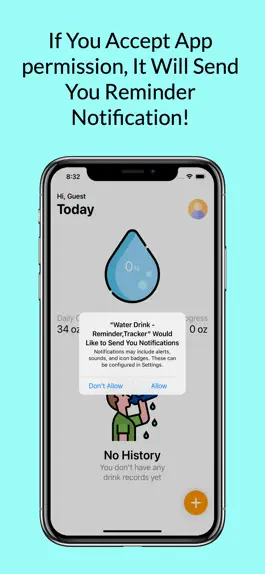 Game screenshot Water Drink - Reminder,Tracker apk