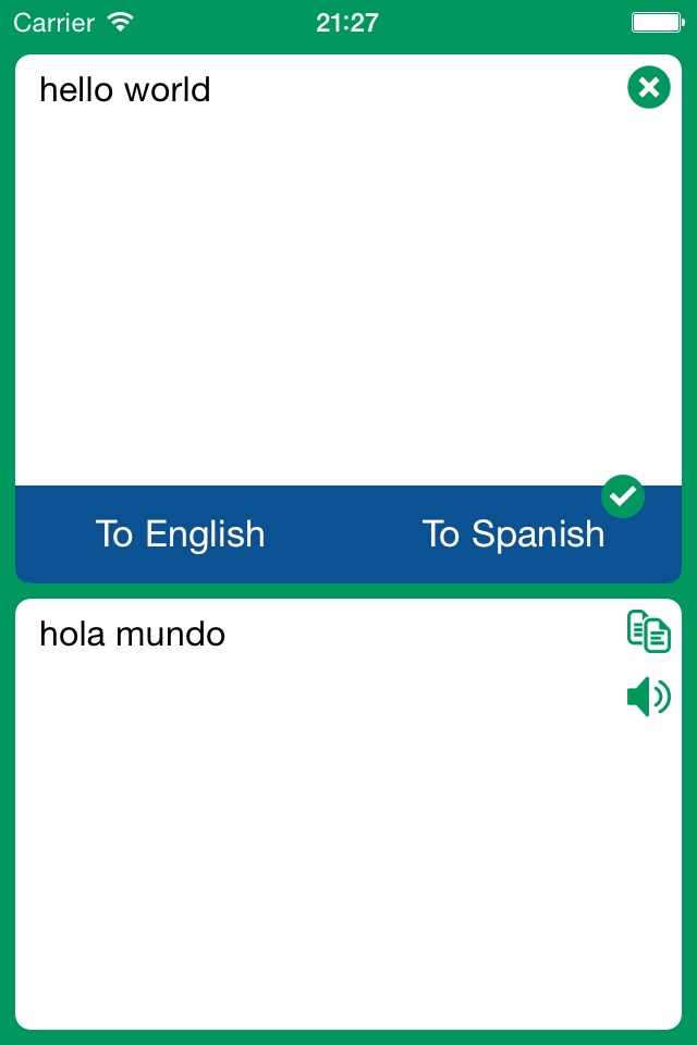 Spanish - English Translator screenshot 2
