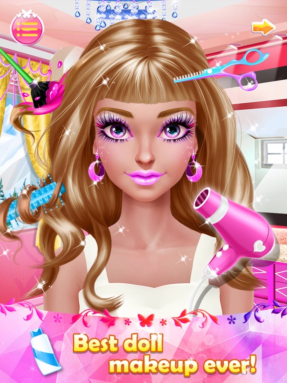 Make Up Games: Doll Makeover screenshot 2