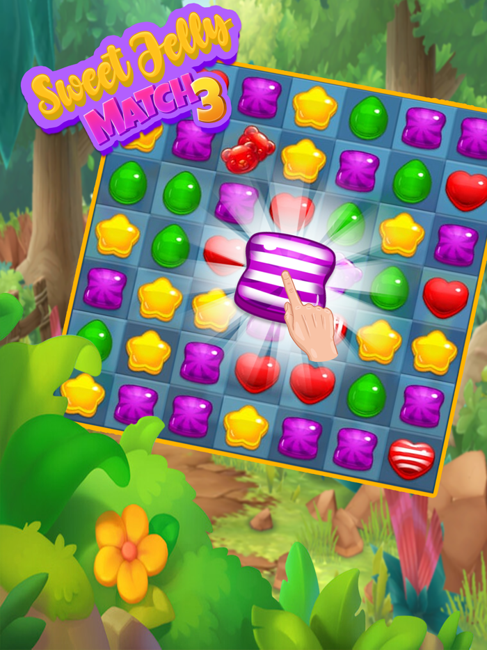 Sweet Jelly Match 3 Puzzle