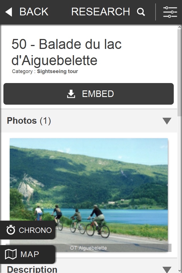 Savoie Mont Blanc Vélo screenshot 4