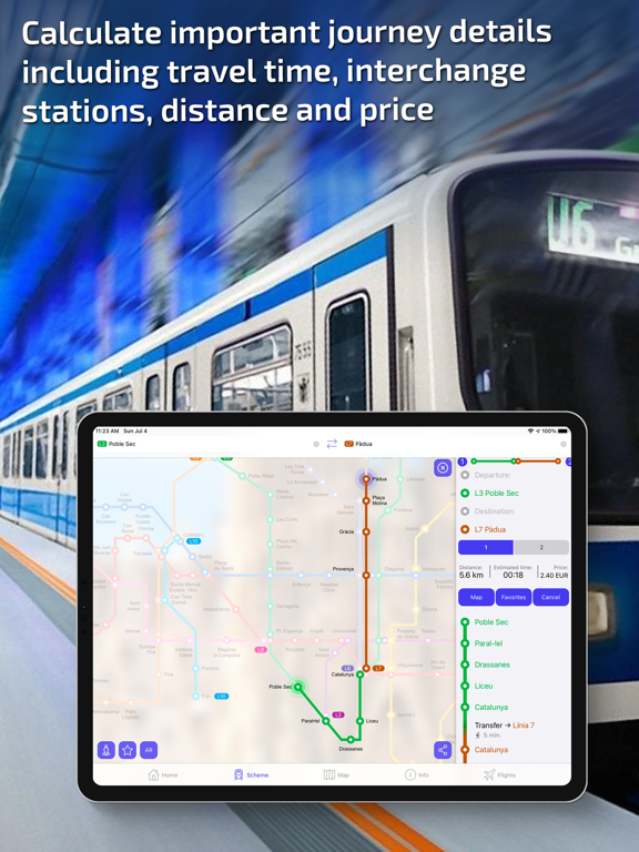 Metro Transit with Offline Map screenshot 3