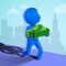 Turn into a money roll by collecting coins