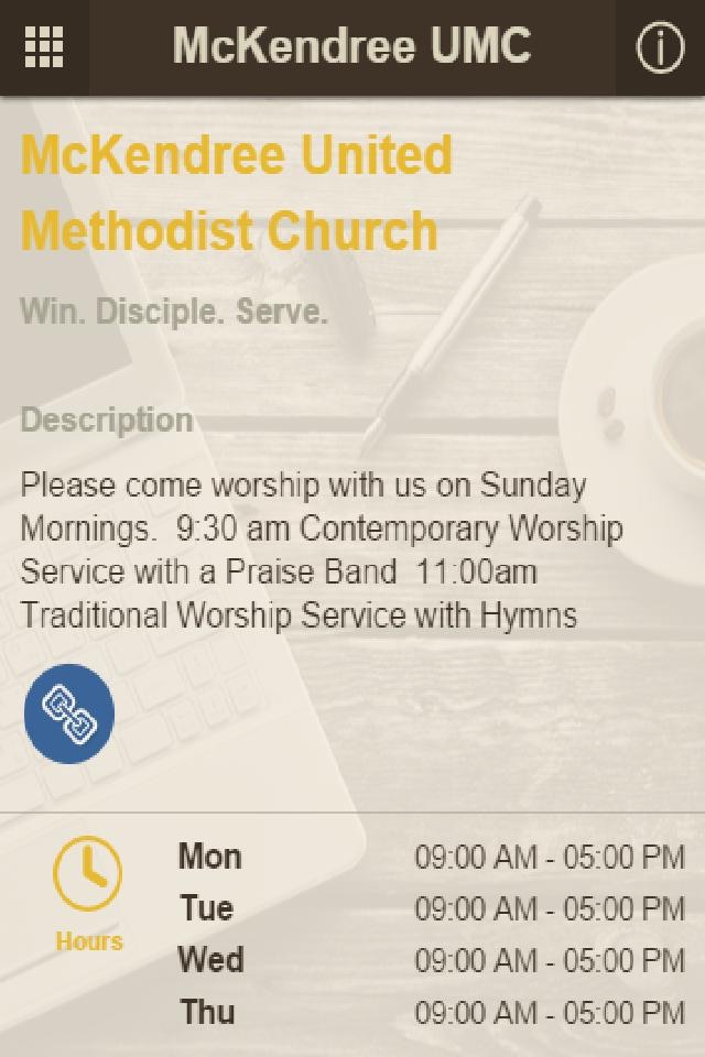 McKendree UMC screenshot 2