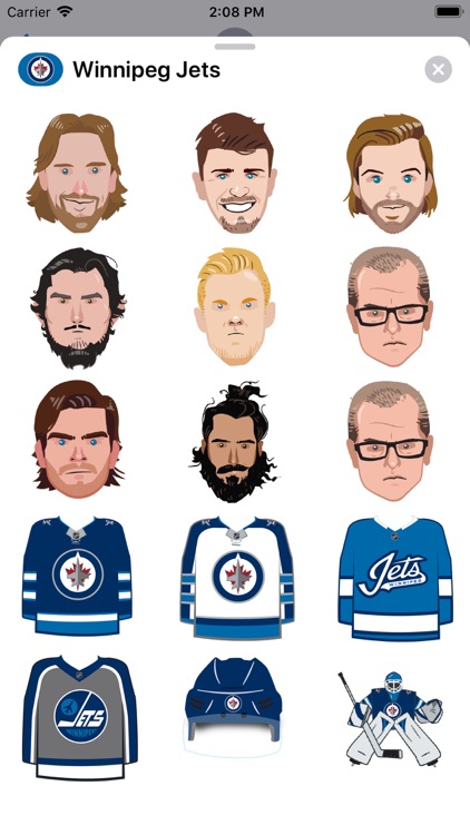 Winnipeg Jets Stickers